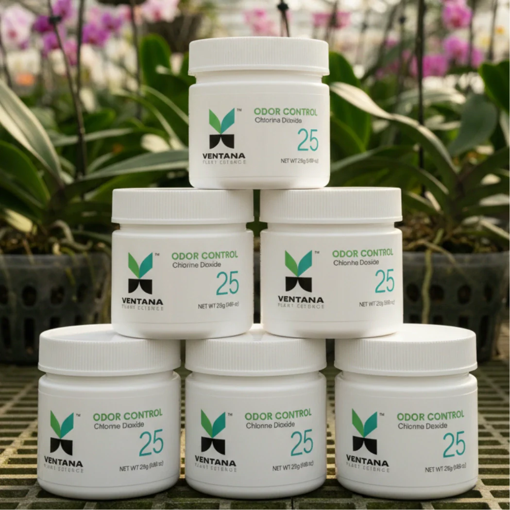 Ventana Plant Science - Chlorine Dioxide 25g Fast Release Deodorizing Gas (ClO2).