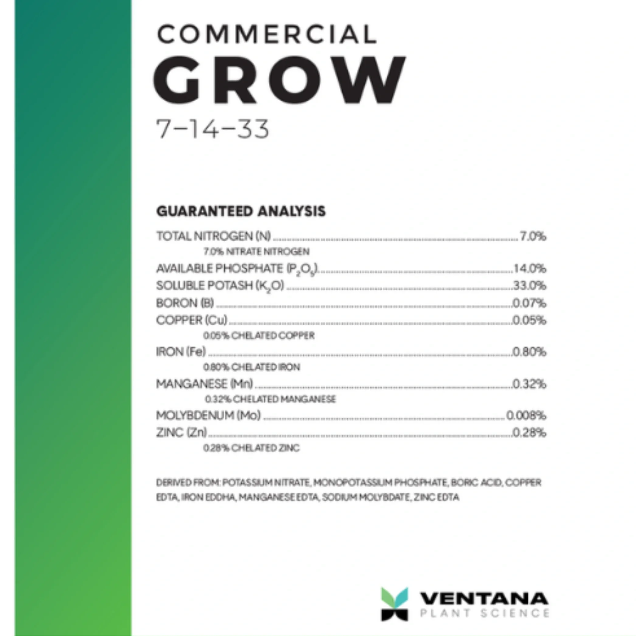 Ventana Plant Science - Commercial Grow (7-14-33).