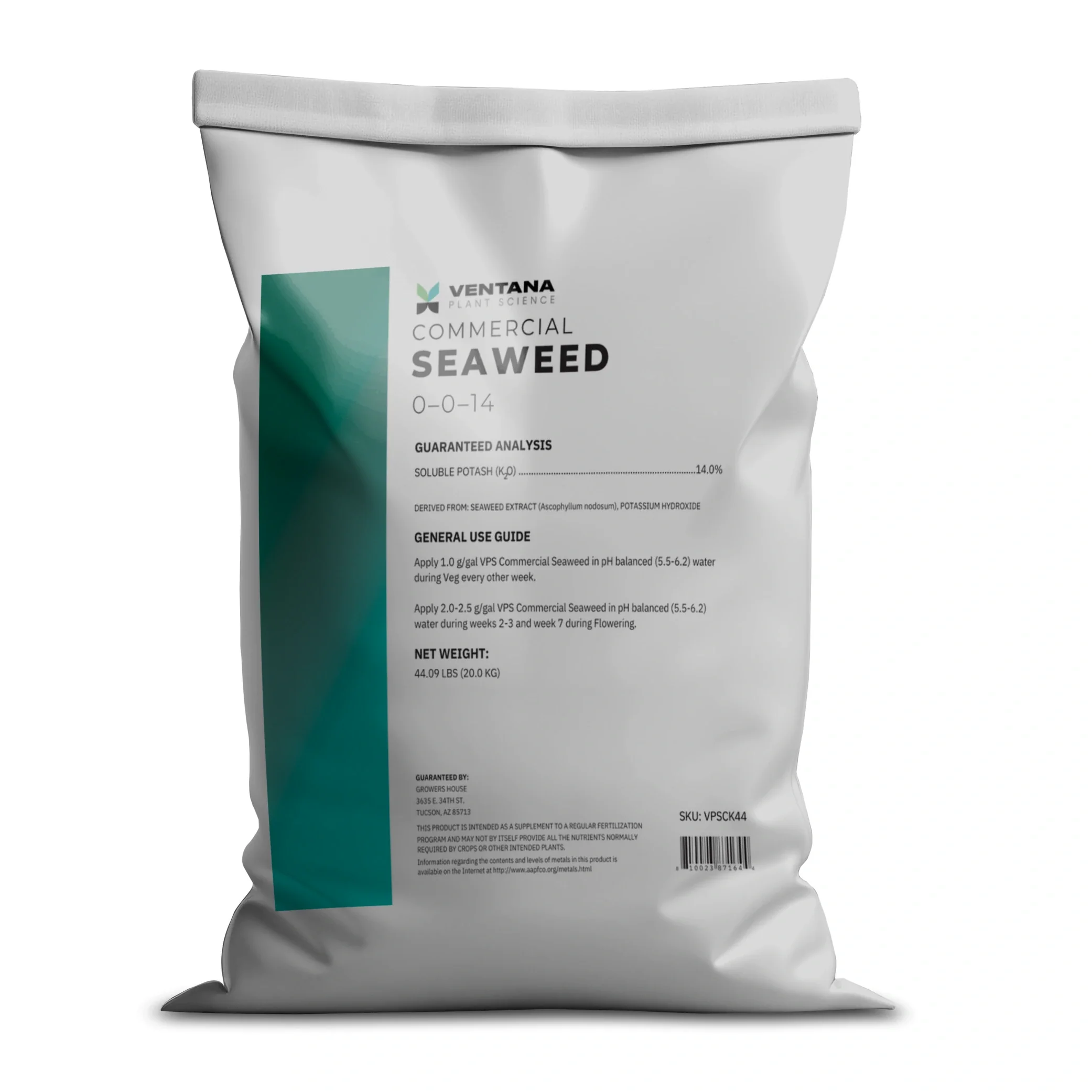 Ventana Plant Science - Commercial Seaweed.