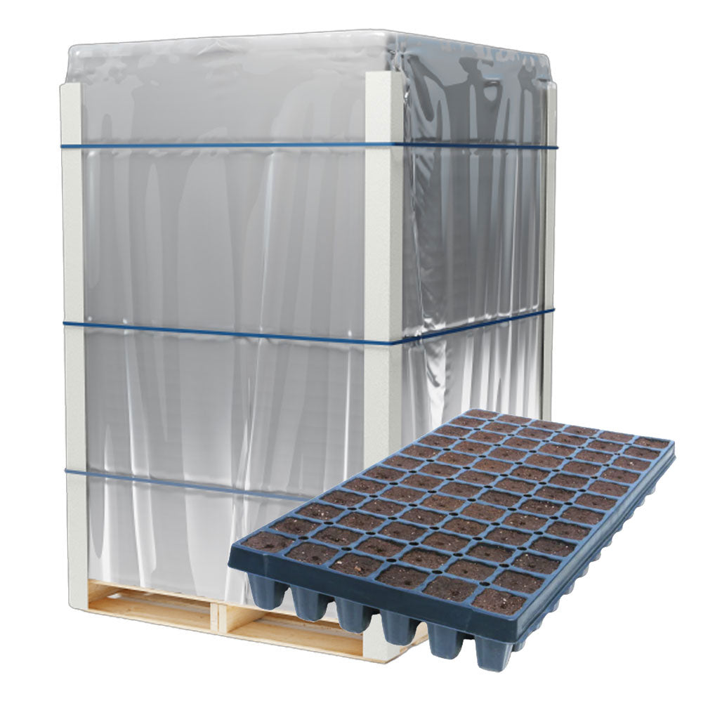 IHORT 72 Deep Prefilled Excel Plug Tray, Wrapped Pallet of 200 Trays - 14,400 Total Plugs