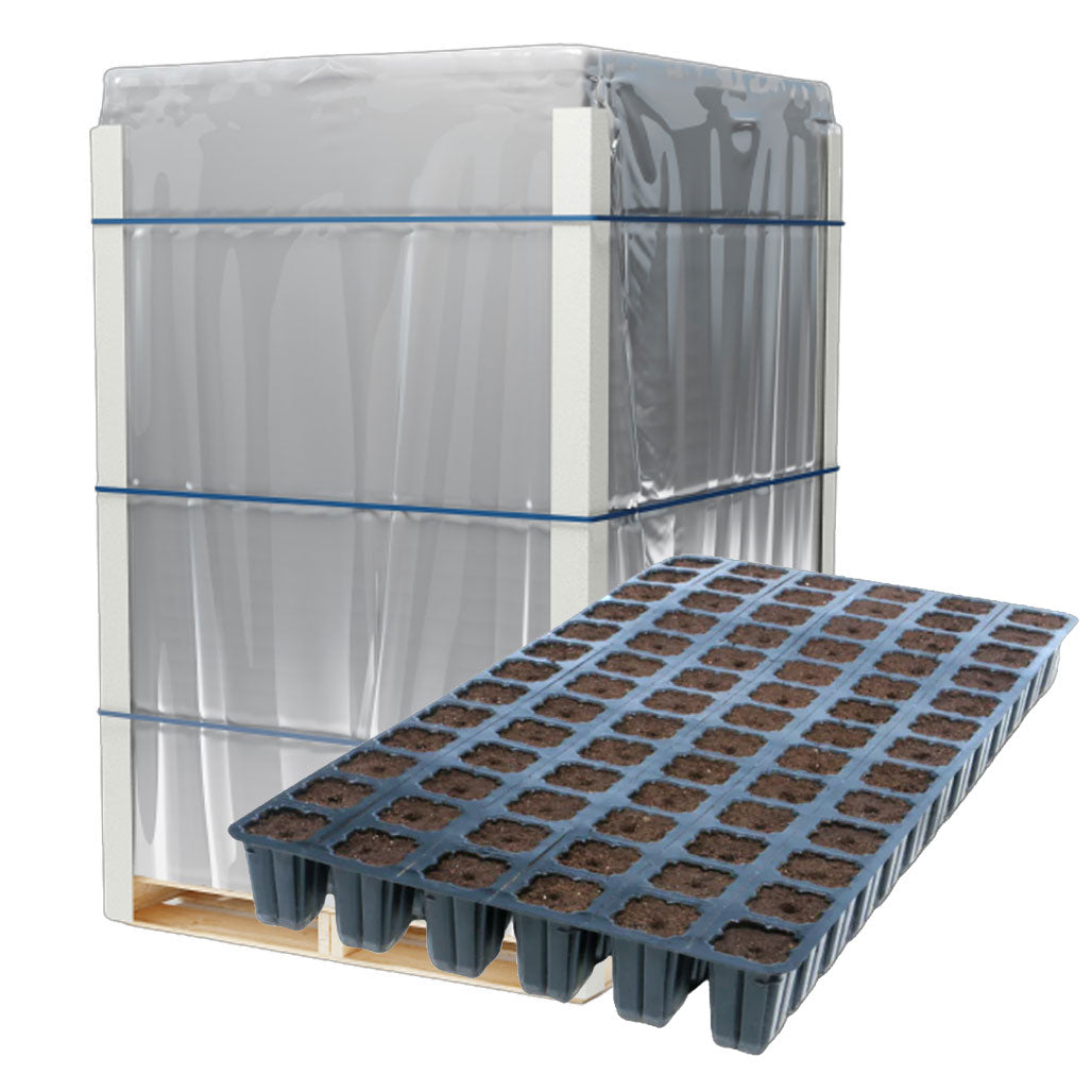 IHORT 78-13 Single Strip Prefilled Excel Plug Tray, Wrapped Pallet of 280 Trays - 21,840 Total Plugs