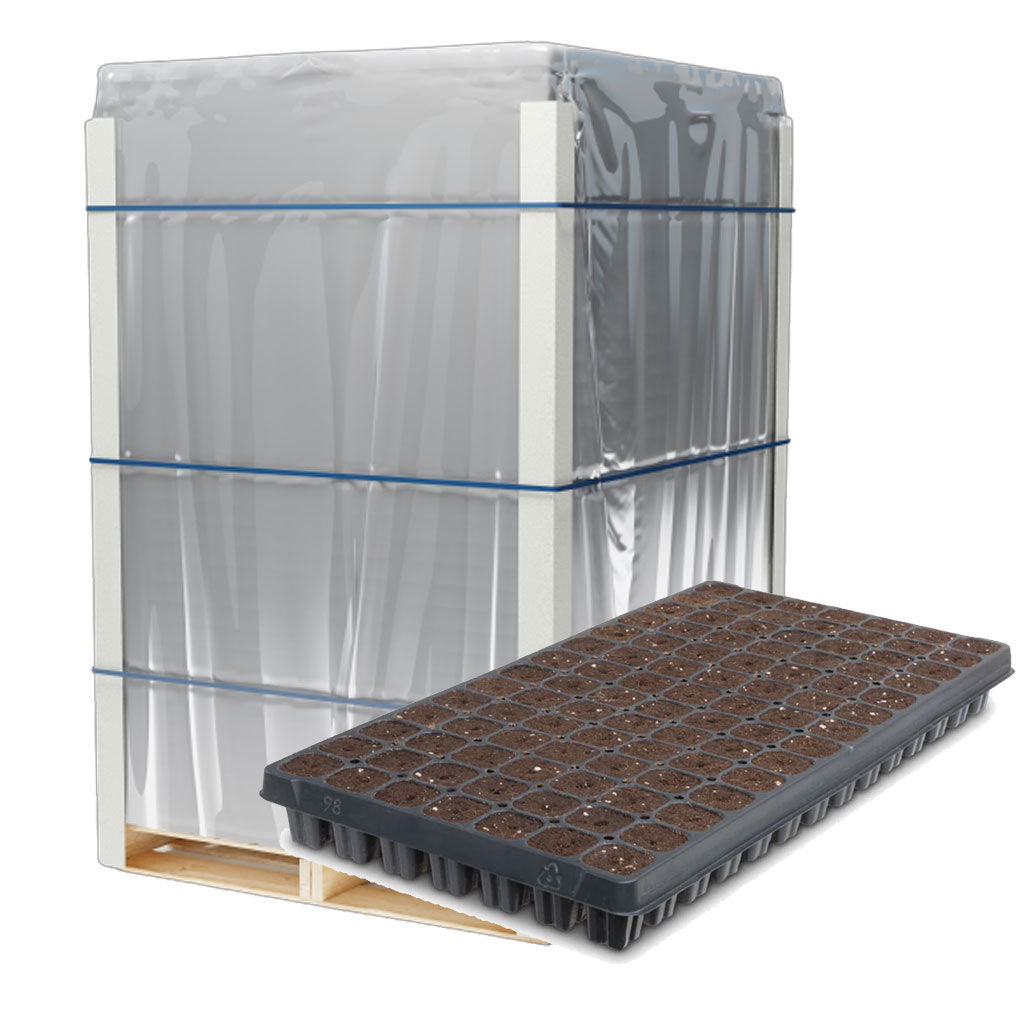 IHORT 98 Prefilled Excel Plug Tray, Wrapped Pallet of 240 Trays - 23,520 Total Plugs