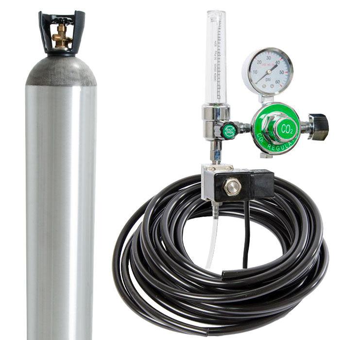 Active Air 20 lb. Basic Grow Room CO2 Enrichment Kit with Timer - 20 lb. Tank