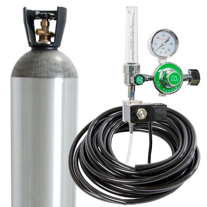 Active Air 50 lb. CO2 Enrichment Kit with Timer for Grow Rooms