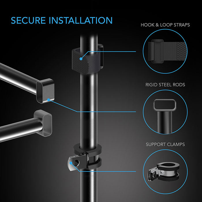 AC Infinity Grow Tent Mounting Bars For CLOUDLAB Grow Tents