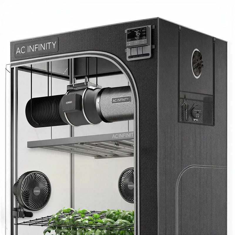 ac infinity 5x5 grow tent kit AI System PRO 5x5, 6-Plant Erwachsene (ab 13 Jahren) - 2 Personen inkl.:3 BMC Twostroke AL 24 VAR2 2023 The Bearclaw Bicycle Co fabric pots