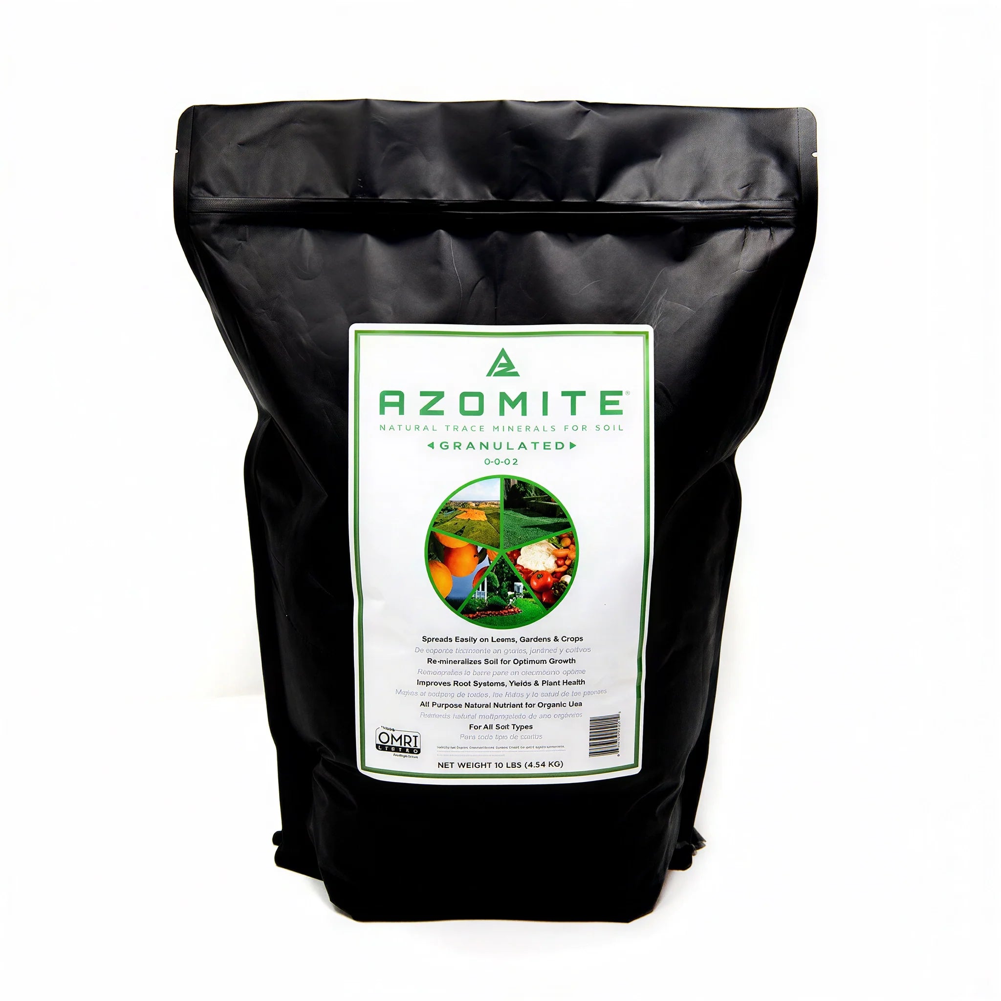 Azomite Granulated Trace Minerals, 10 lbs. - Soil Re-mineralizer