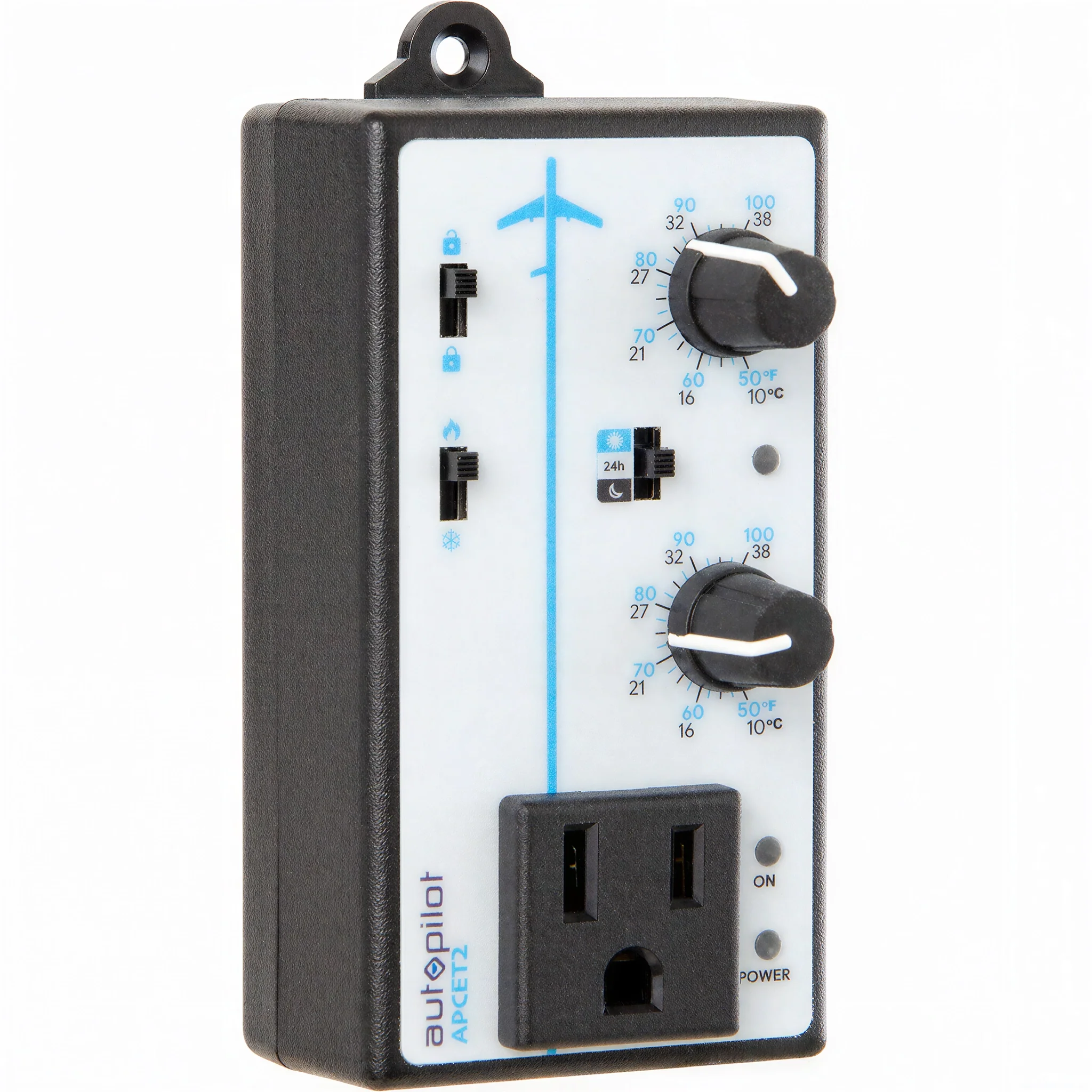 Auto Pilot Advanced Day & Night Cooling or Heating Thermostat