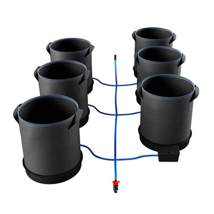 AutoPot 6 Pot XXL Watering System with 13 Gallon Fabric Pots, No Tank