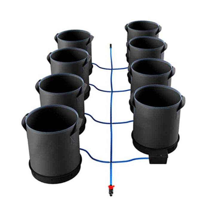 AutoPot 8 Pot XXL Watering System with 13 Gallon Fabric Pots, No Tank