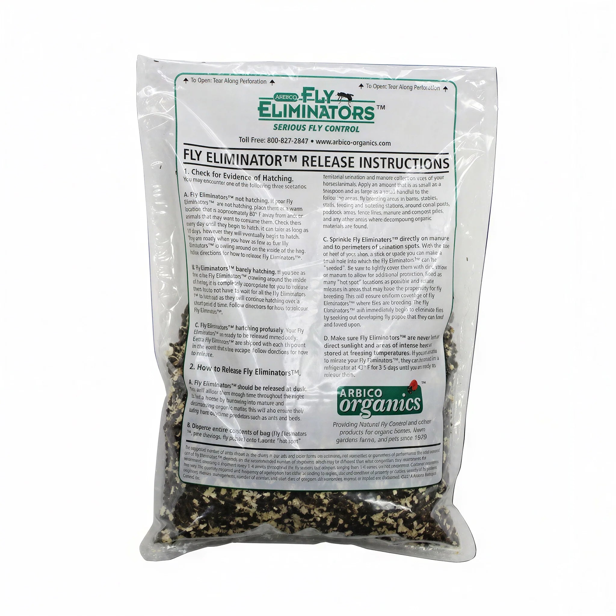 ARBICO Organics Fly Eliminator Beneficial Insects
