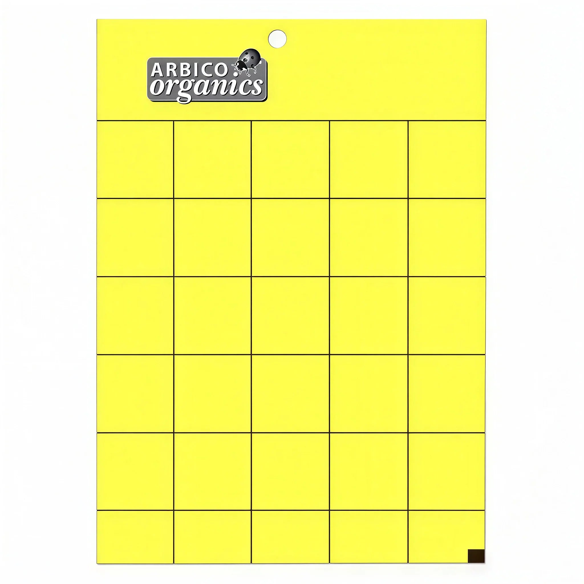 ARBICO Organics YELLOW Pest Insect Traps, 5 Inch x 7 Inch - Pack of 100
