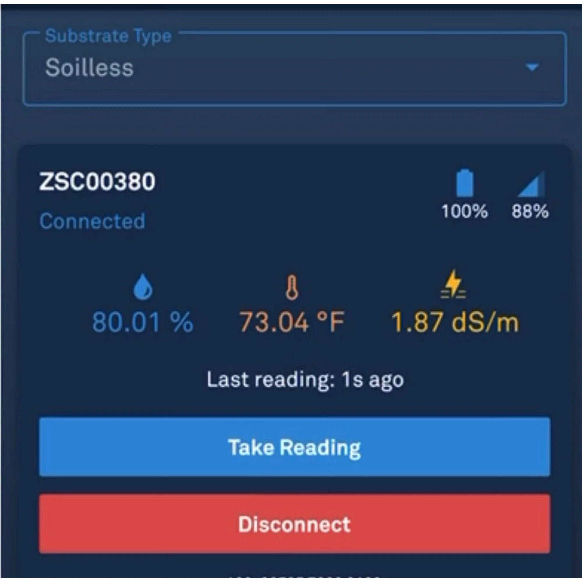 AROYA SOLUS 3 in 1 Wireless EC/Temp/Soil Teros 12 Moisture Content Meter