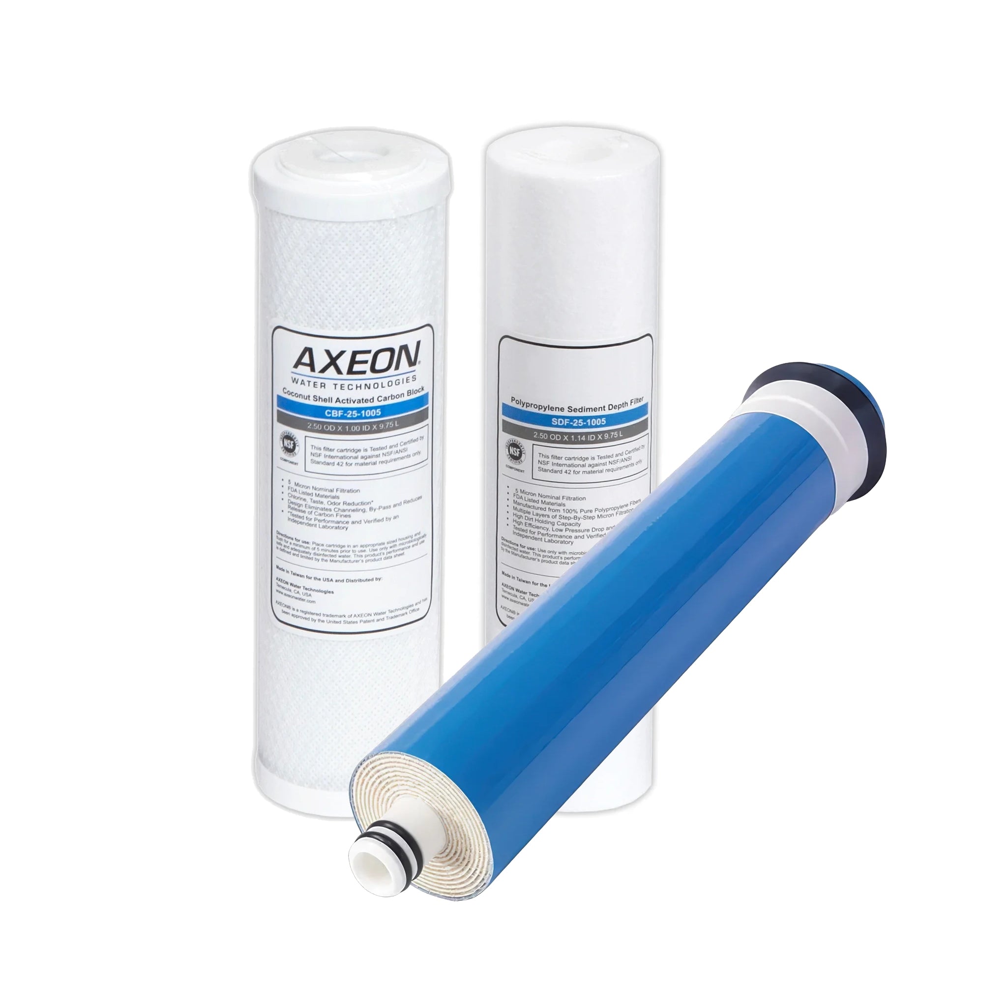 AXEON Replacement Filter & Membrane Kit for Hydro Logic Stealth-RO150