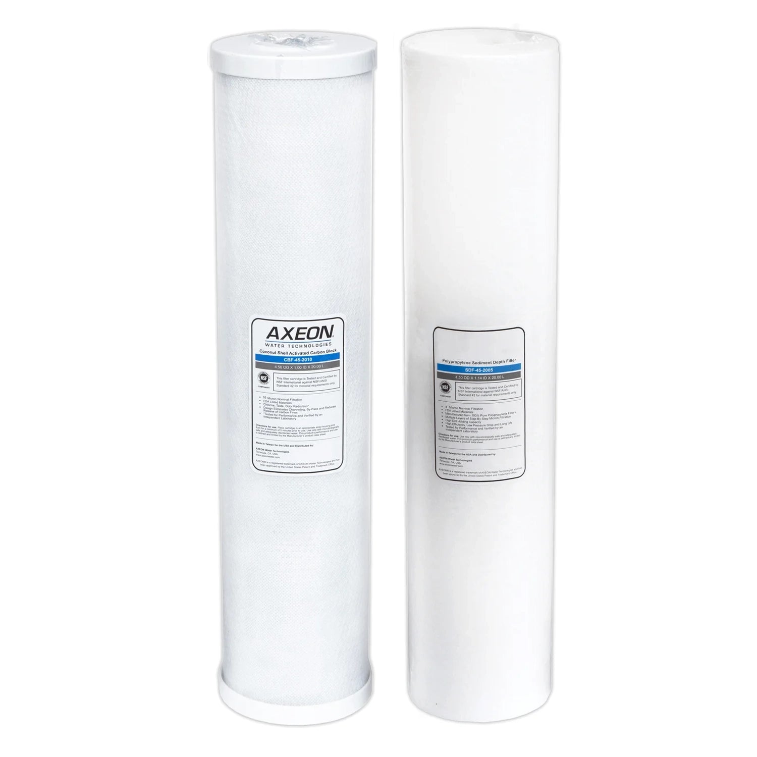 AXEON Replacement Filter Kit for Hydro Logic BIGboy.