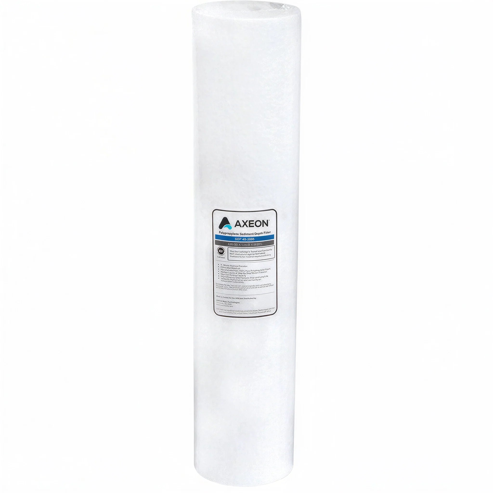 AXEON R1 Series Replacement 5-Micron Sediment Filter, 4.5 Inch x 20 Inch