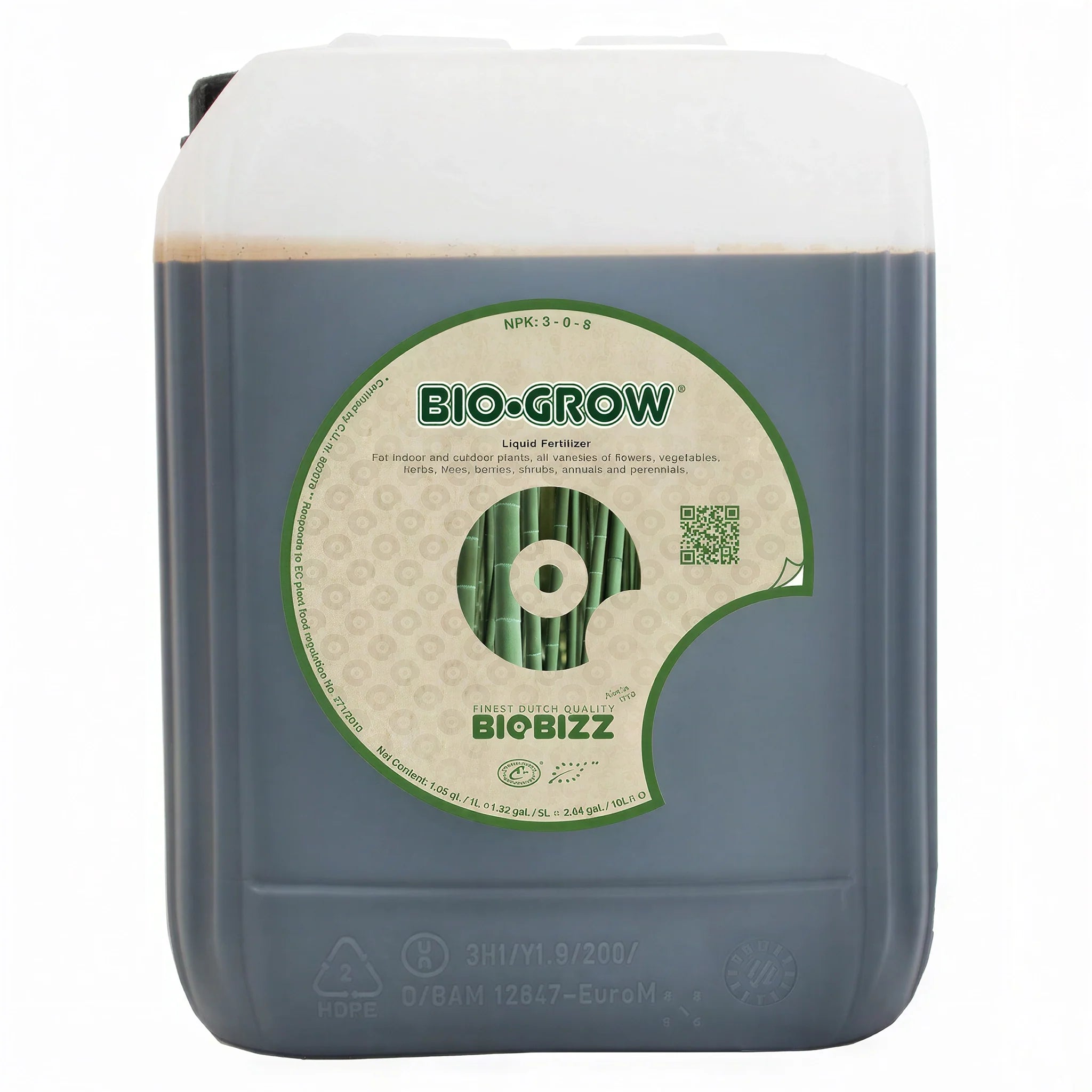 BioBizz Bio-Grow 10 Liter Liquid Growth Fertilizer
