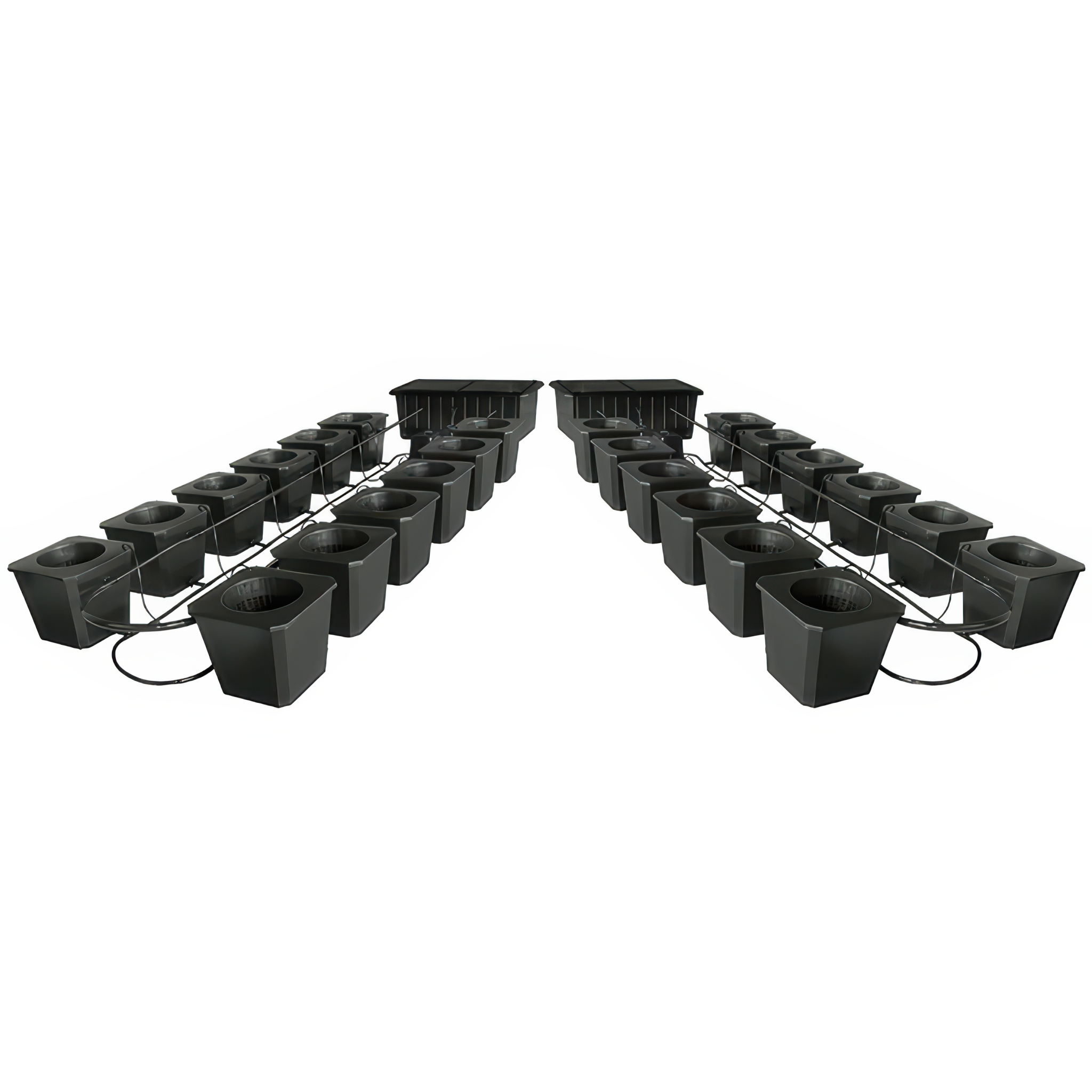 SuperCloset Bubble Flow Buckets - 24 Site System