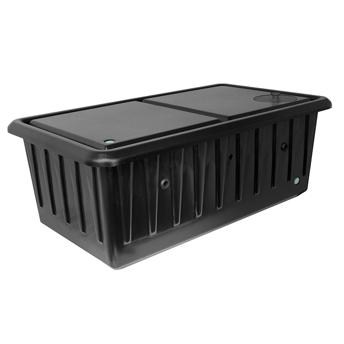 SuperCloset Bubble Flow Buckets - 12 Site System