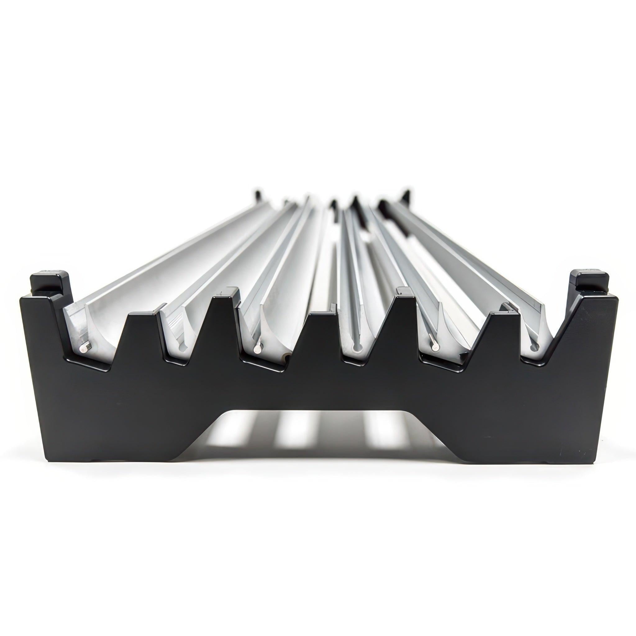 Mobius Bed Knife and Spacer Bar Rack