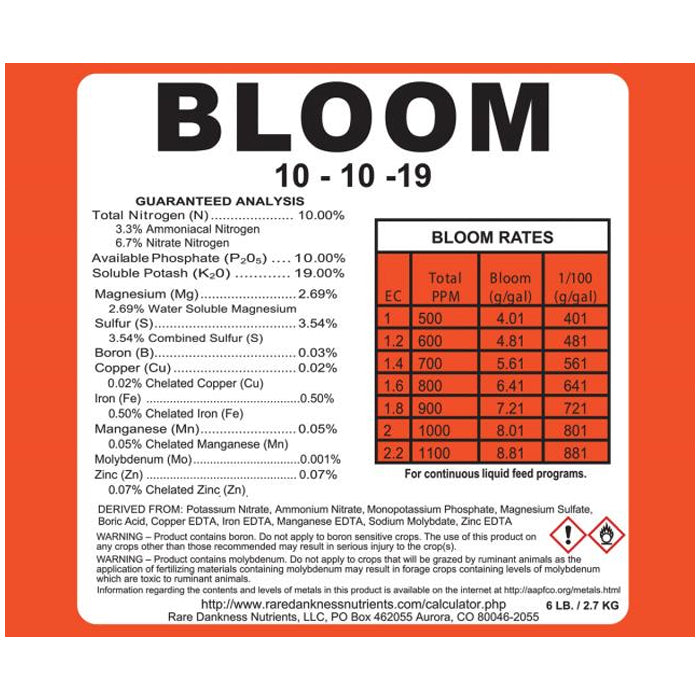Rare Dankness Nutrients Perfecta Bloom