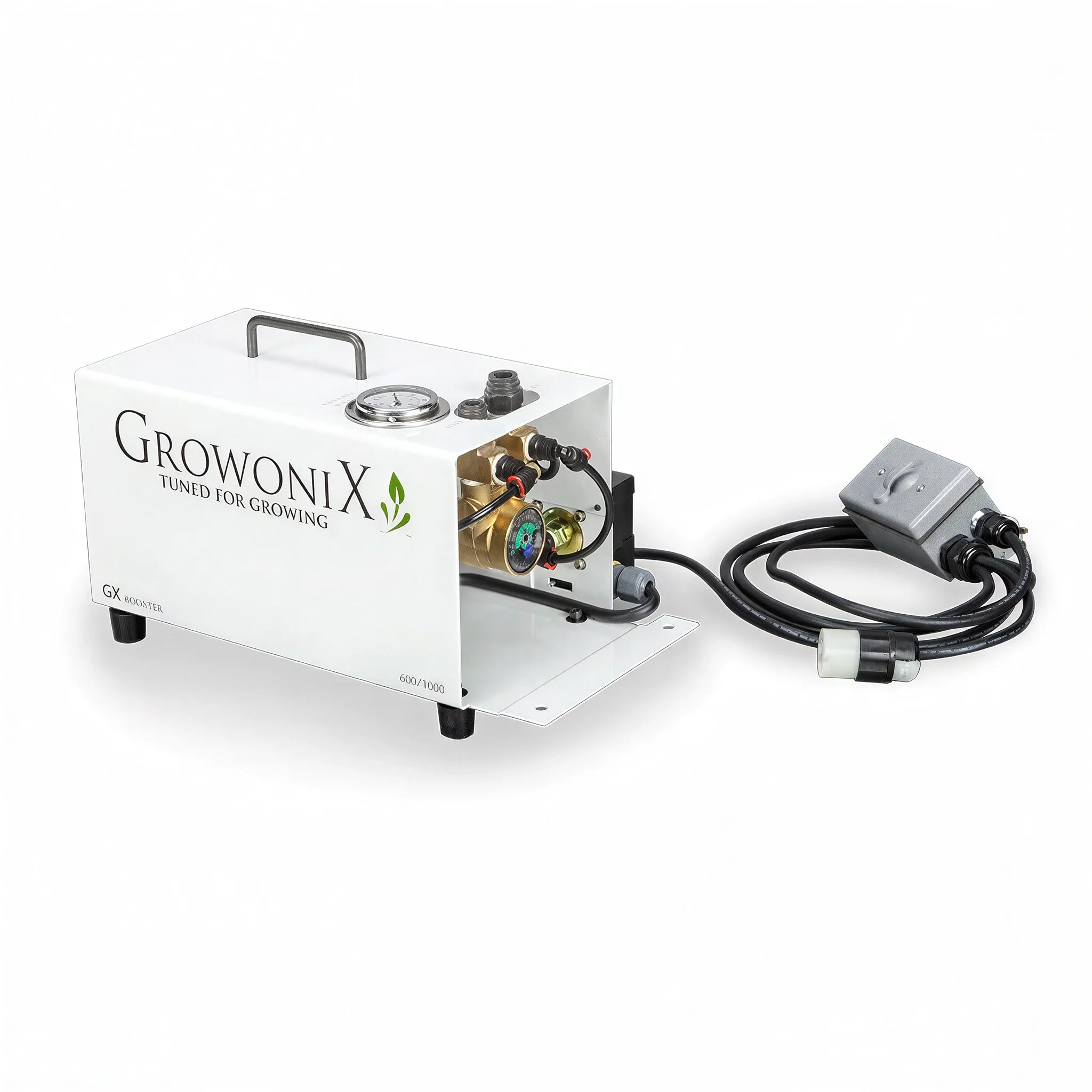 GrowoniX GX600/1000 Booster Pump with Splash Guard Chassis