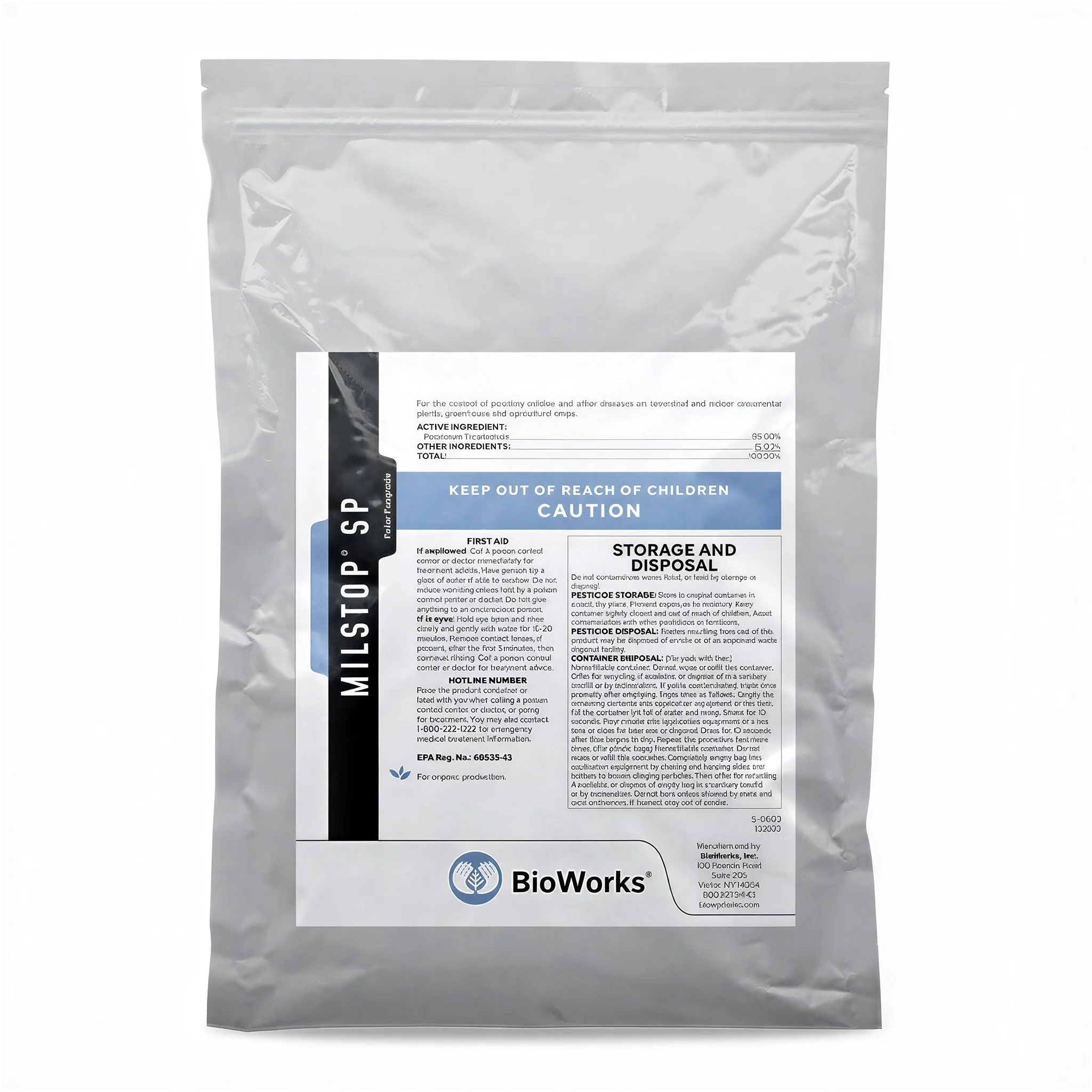 BioWorks MilStop Broad Spectrum Organic Fungicide