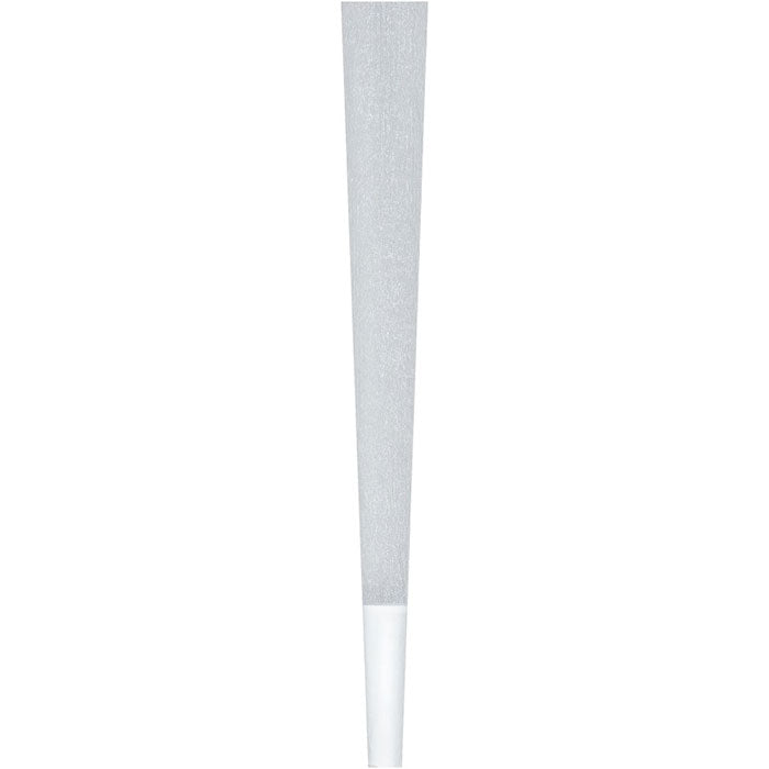 Futurola King Size 109/21 Classic White Pre-Rolled Cone with Non-Printed Tip - Case of 6000