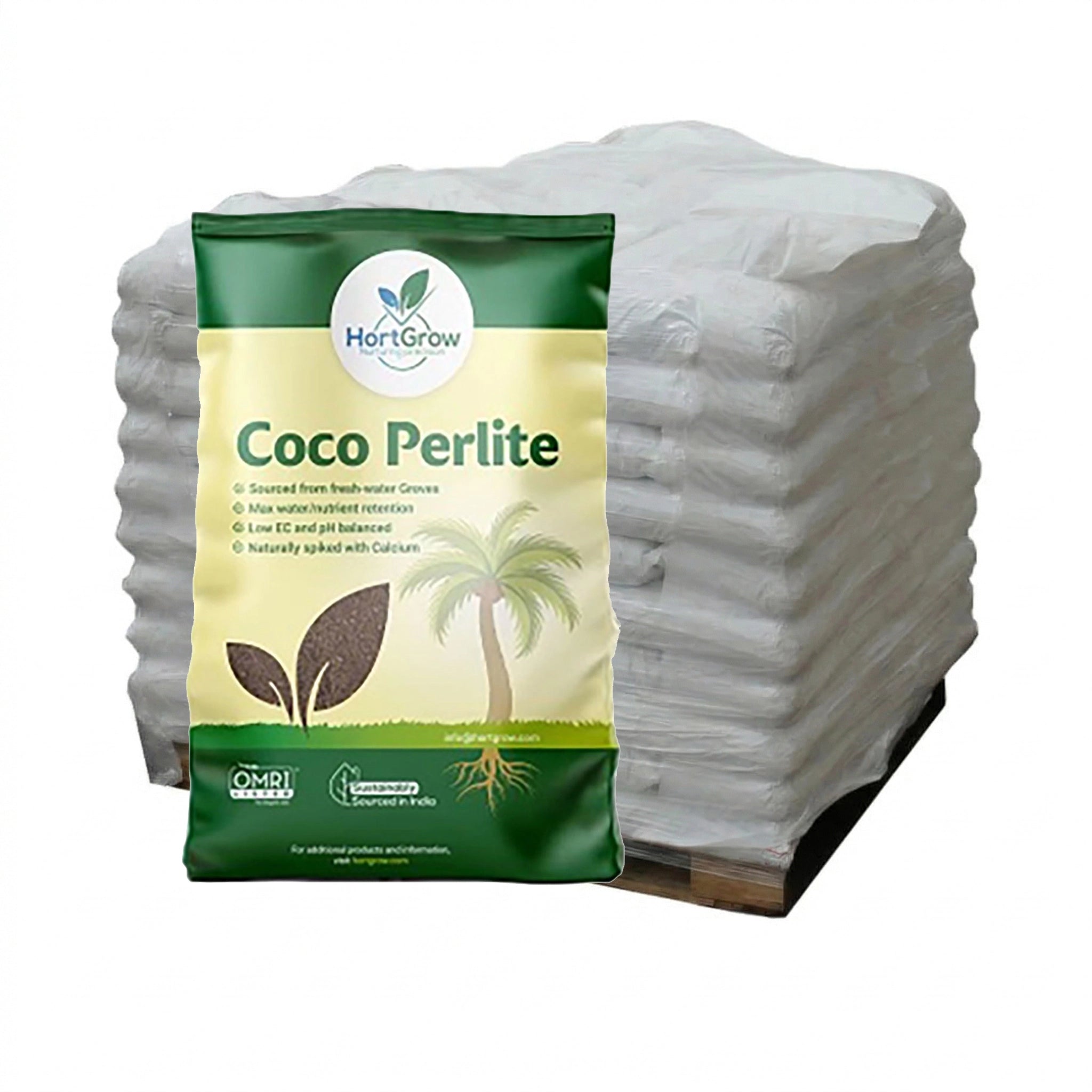 HortGrow Coco/Perlite Blend, 1.5 Cu. Ft. Bag, Pallet of 100