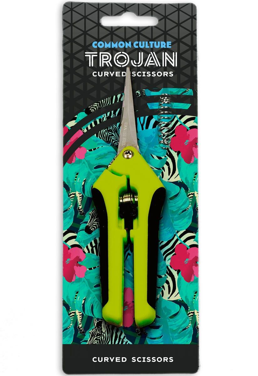 Common Culture Trojan 2 Inch Straight Trimming Scissors w/ Extra Spring.