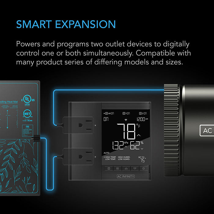 AC Infinity Controller 75 PRO Smart Outlet Controller
