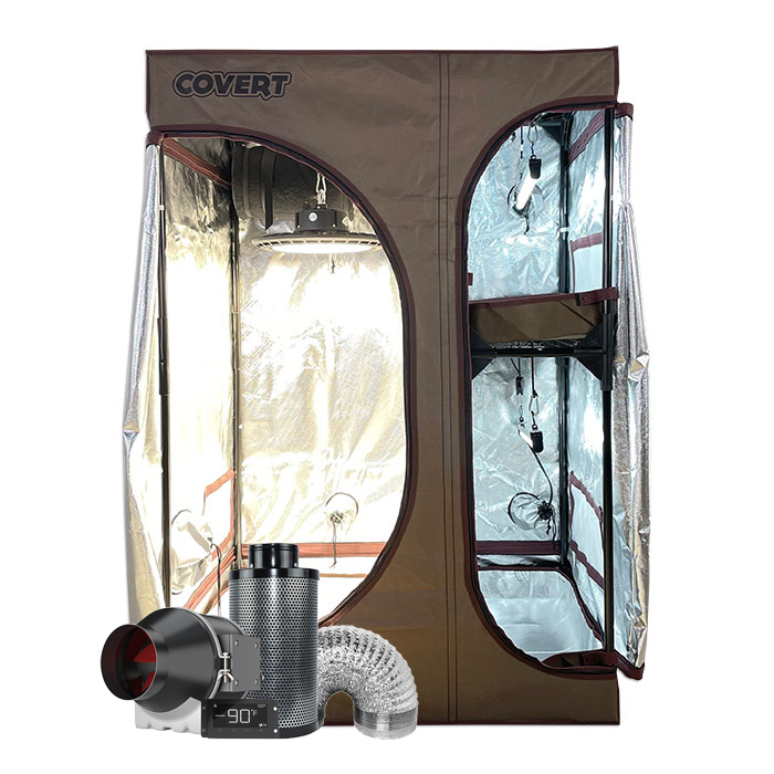 perpetual grow tent Covert 2' x 3' Multi-Chamber LED Grow Tent Kit