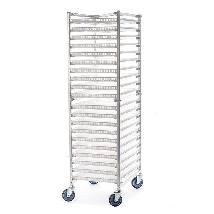 No Assembly Drying Rack Twister Aluminum Nesting Drying Rack System, No Trays