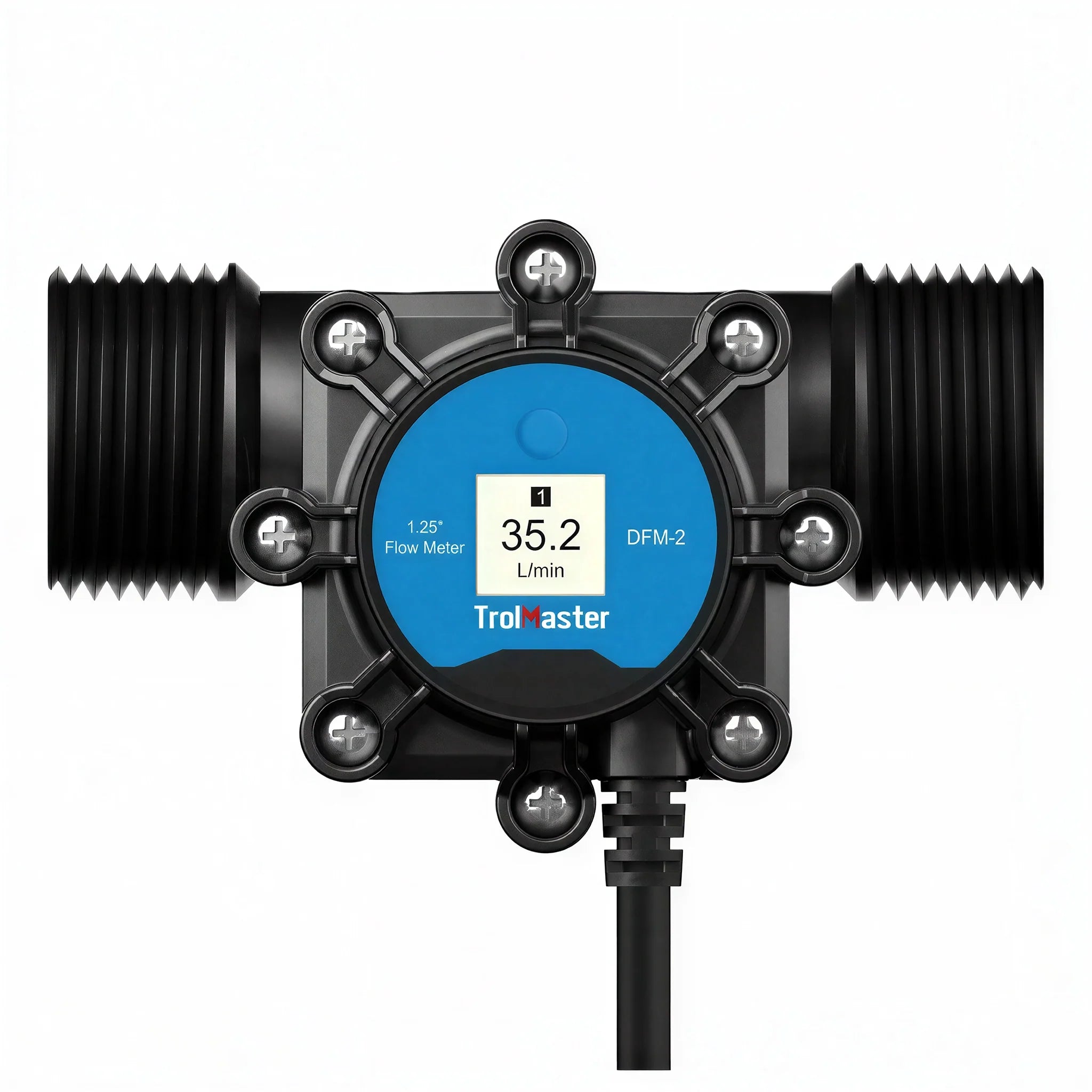 TrolMaster Aqua-X Pro Digital Flow Meter, 1.25 Inch