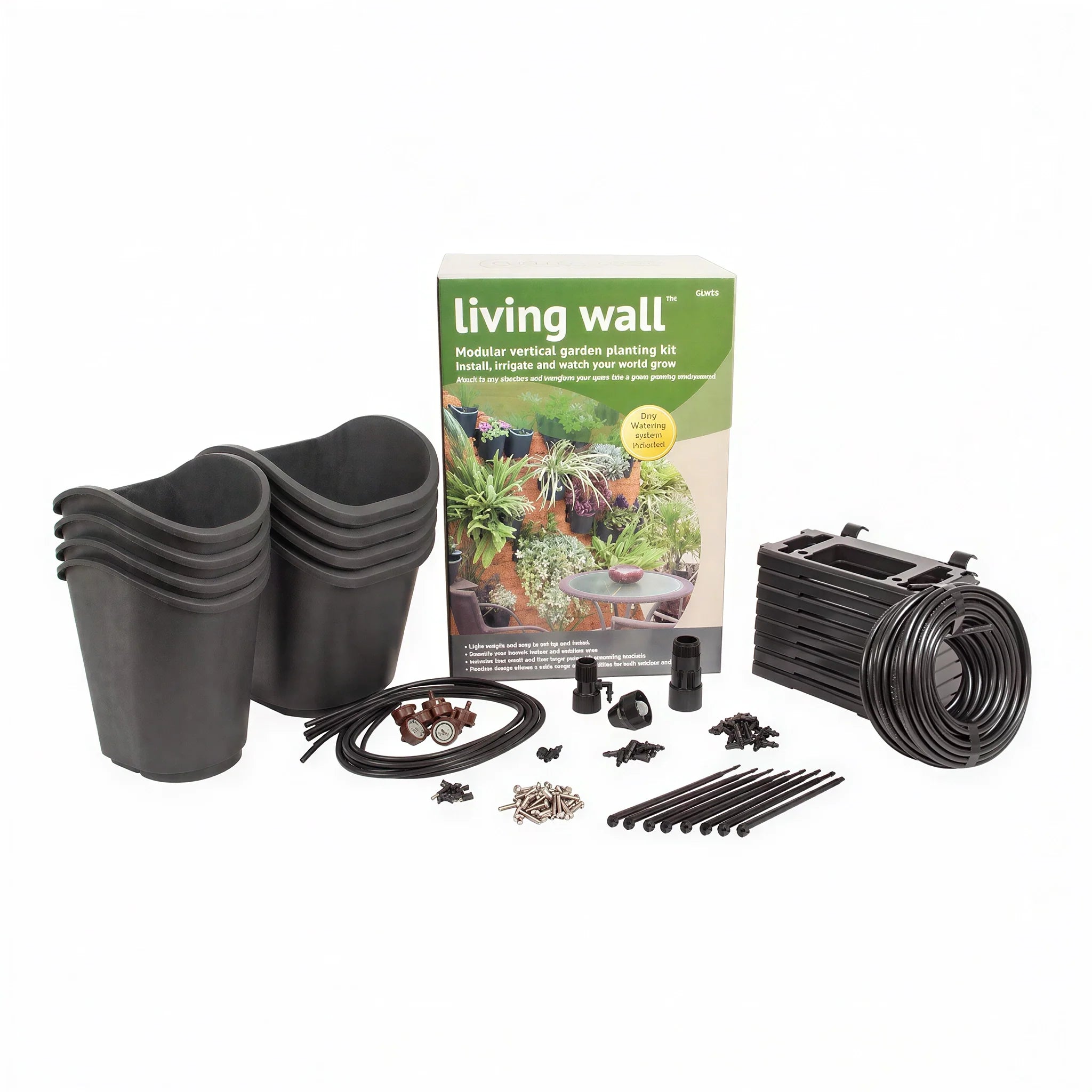 DIG Living Wall Modular Vertical Garden Kit  - Pack of 2