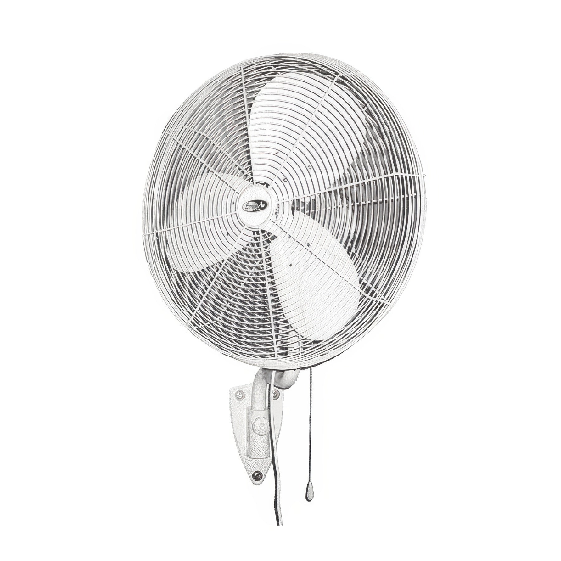 J&D Manufacturing Extreme Air Oscillating Wall Mount Fan