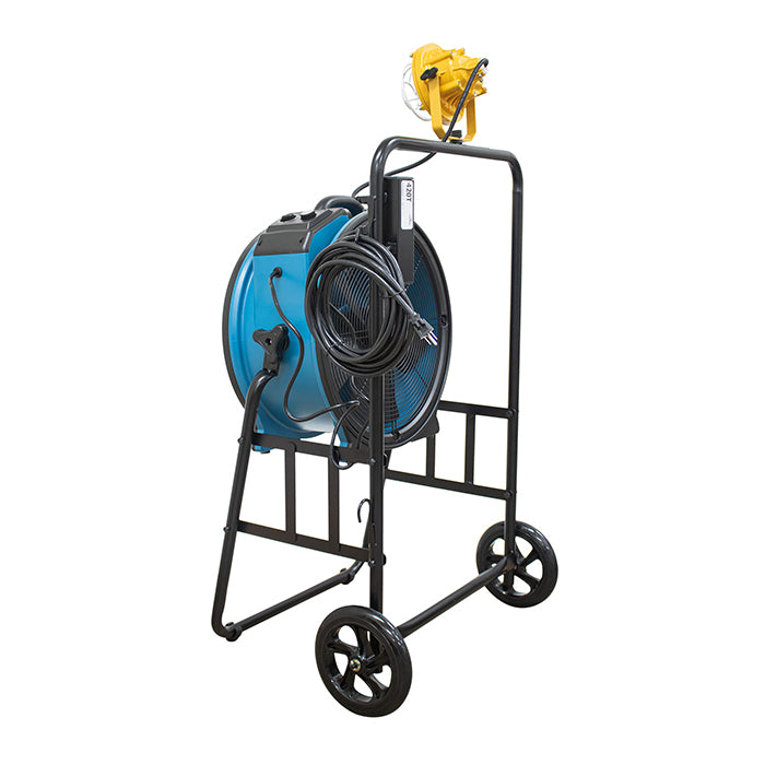 XPOWER FA-420K6 Mobile Cooling Fan & Light Kit, 3600 CFM, Blue