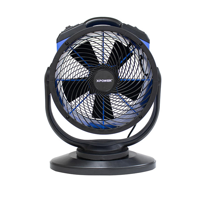 XPOWER FC-300S Oscillating Pro Air Circulator Utility Fan, 14 Inch