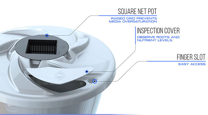 Alien Hydroponics V-System 18 Pot RDWC Hydroponic System