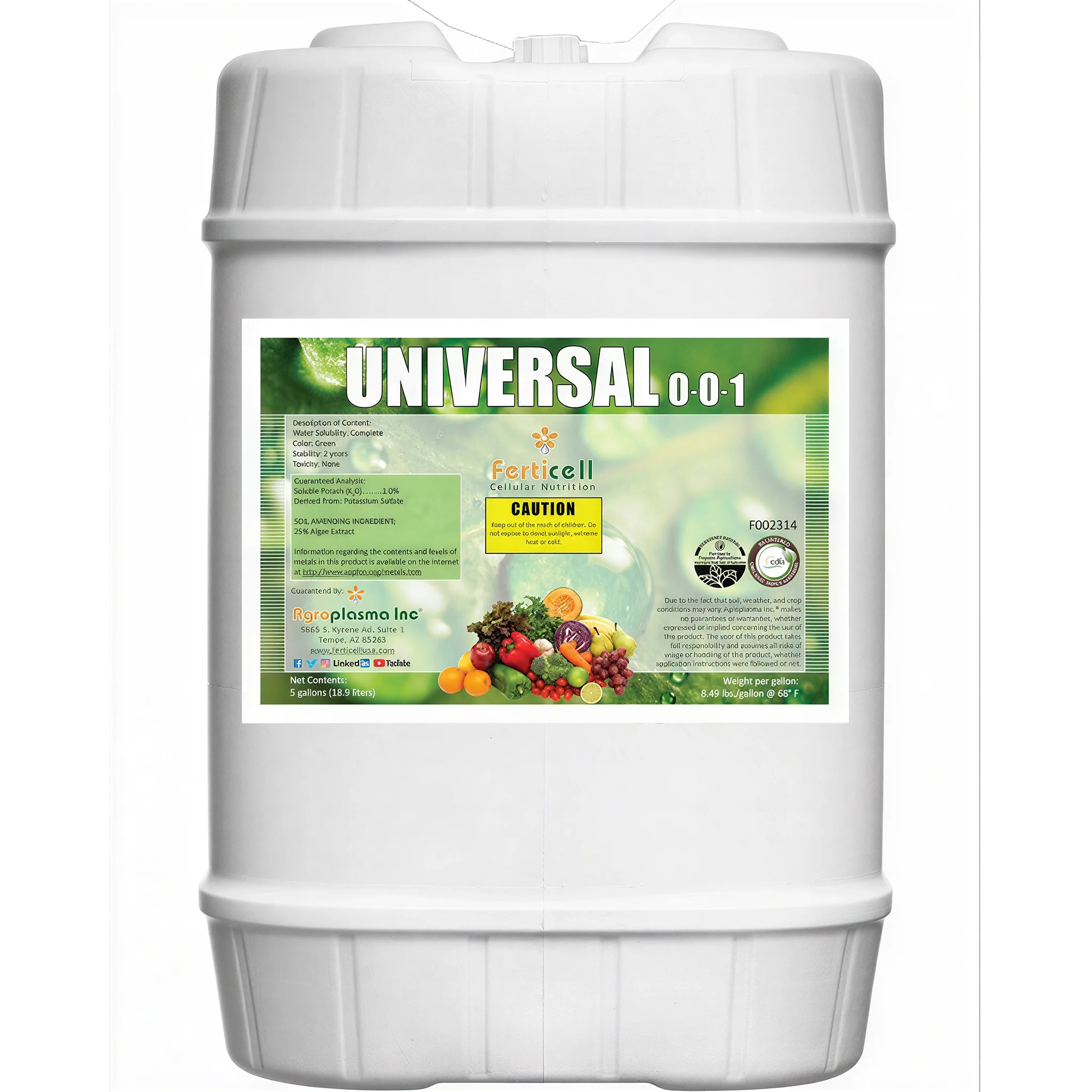 Ferticell Organic Universal 0-0-1