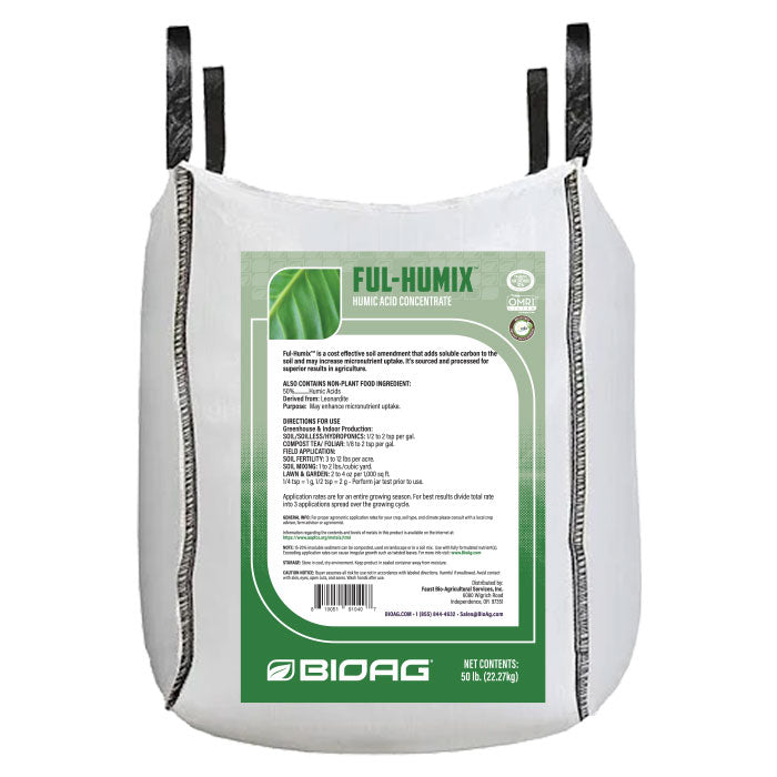 Humic Humix BioAg Ful-Humix 2000 lb - Soluble Humic Acid Nutrient Activator