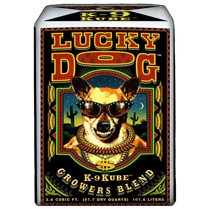 Fox Farm Lucky Dog K-9 Kube Growers Blend, 3.8 Cubic Feet - Pallet of 30 Bags