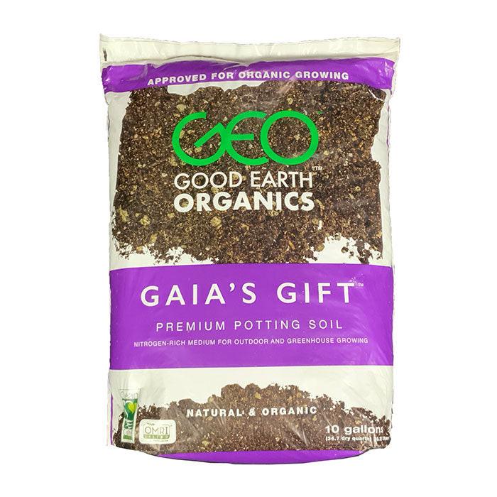 soilless potting mix for vegetables Good Earth Organics Gaia's Gift Premium Organic Soilless Potting