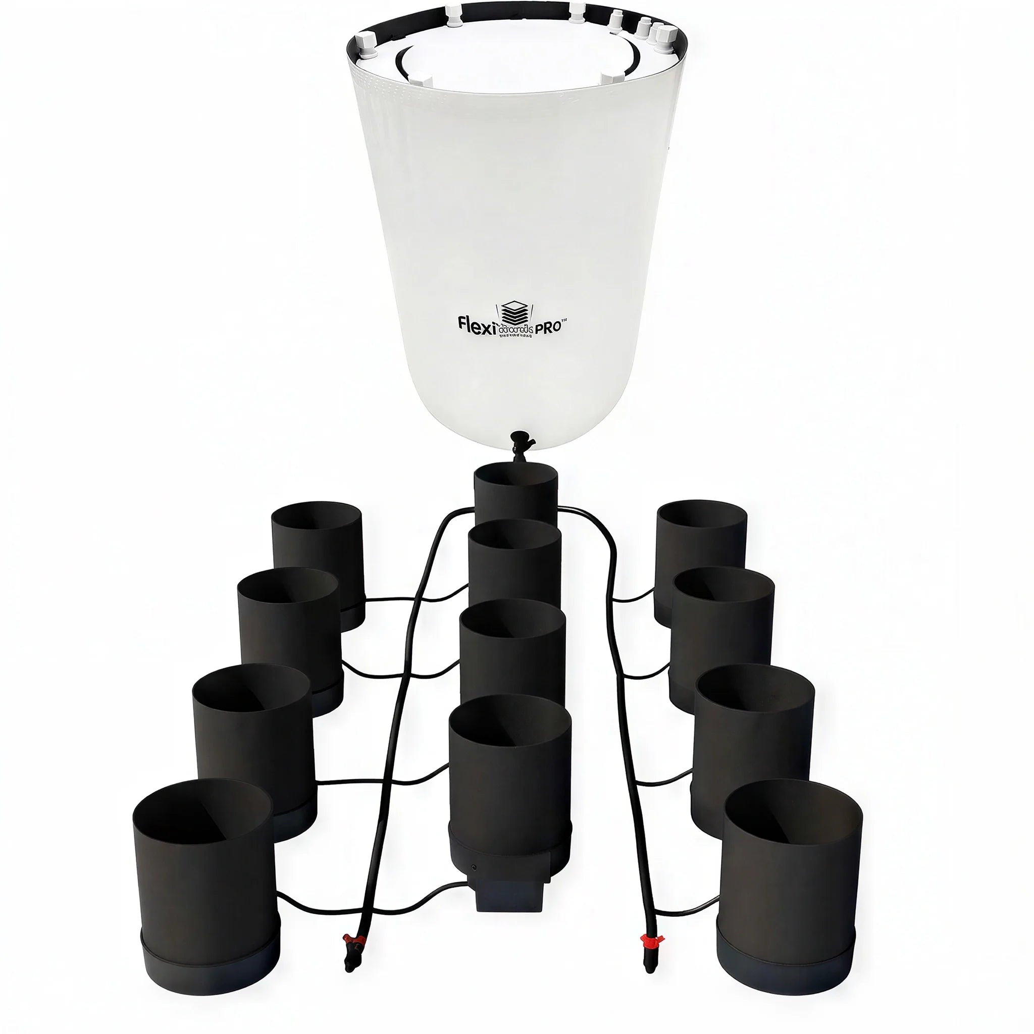 AutoPot 12 Pot GeoPot Watering System with 3 Gallon GeoPots, 60 Gallon Pro FlexiTank