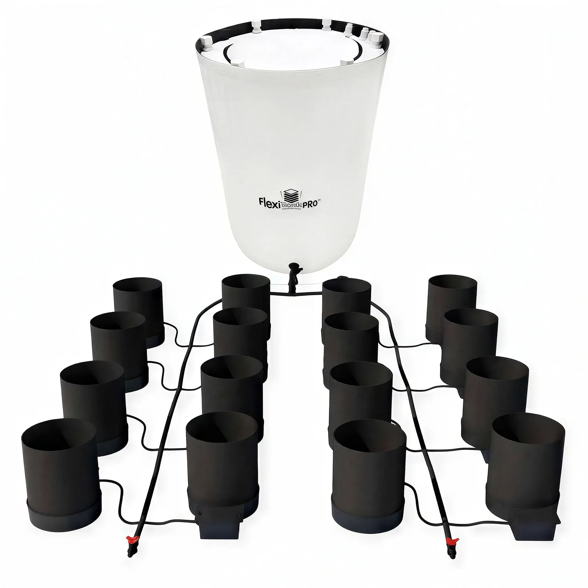 AutoPot 16 Pot GeoPot Watering System with 3 Gallon GeoPots, 60 Gallon Pro FlexiTank