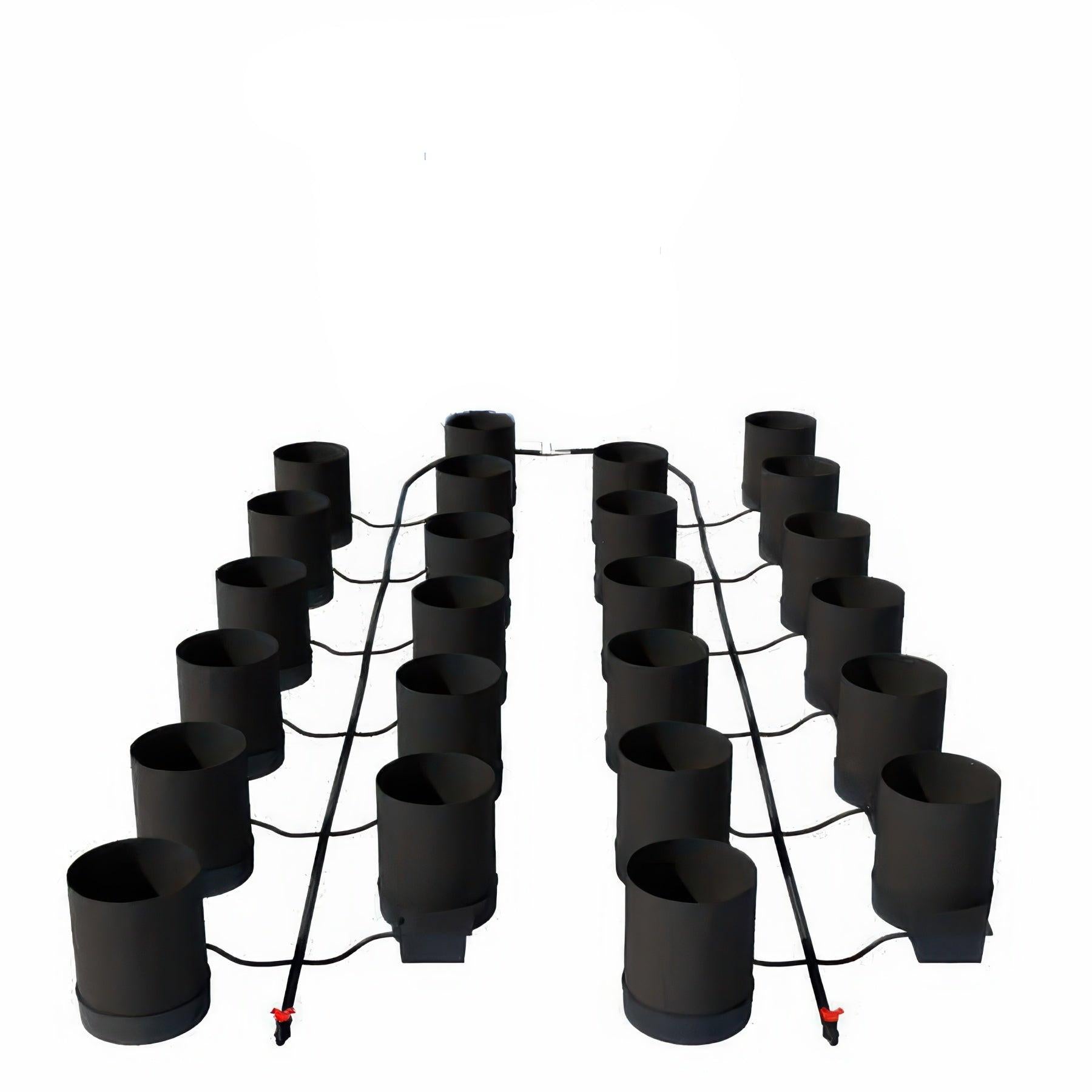 AutoPot 24 Pot GeoPot Watering System with 5 Gallon GeoPots, No Tank