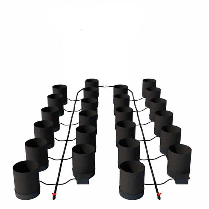 AutoPot 24 Pot GeoPot Watering System with 5 Gallon GeoPots, No Tank
