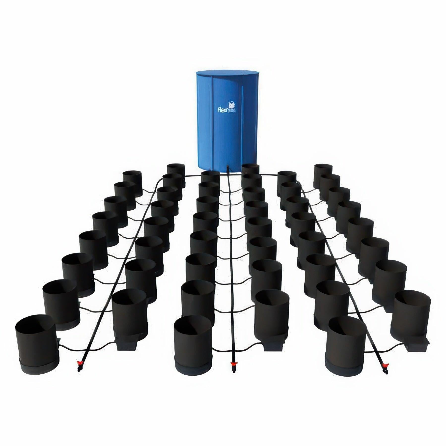 AutoPot 48 Pot GeoPot Watering System with 3 Gallon GeoPots, 105 Gallon FlexiTank