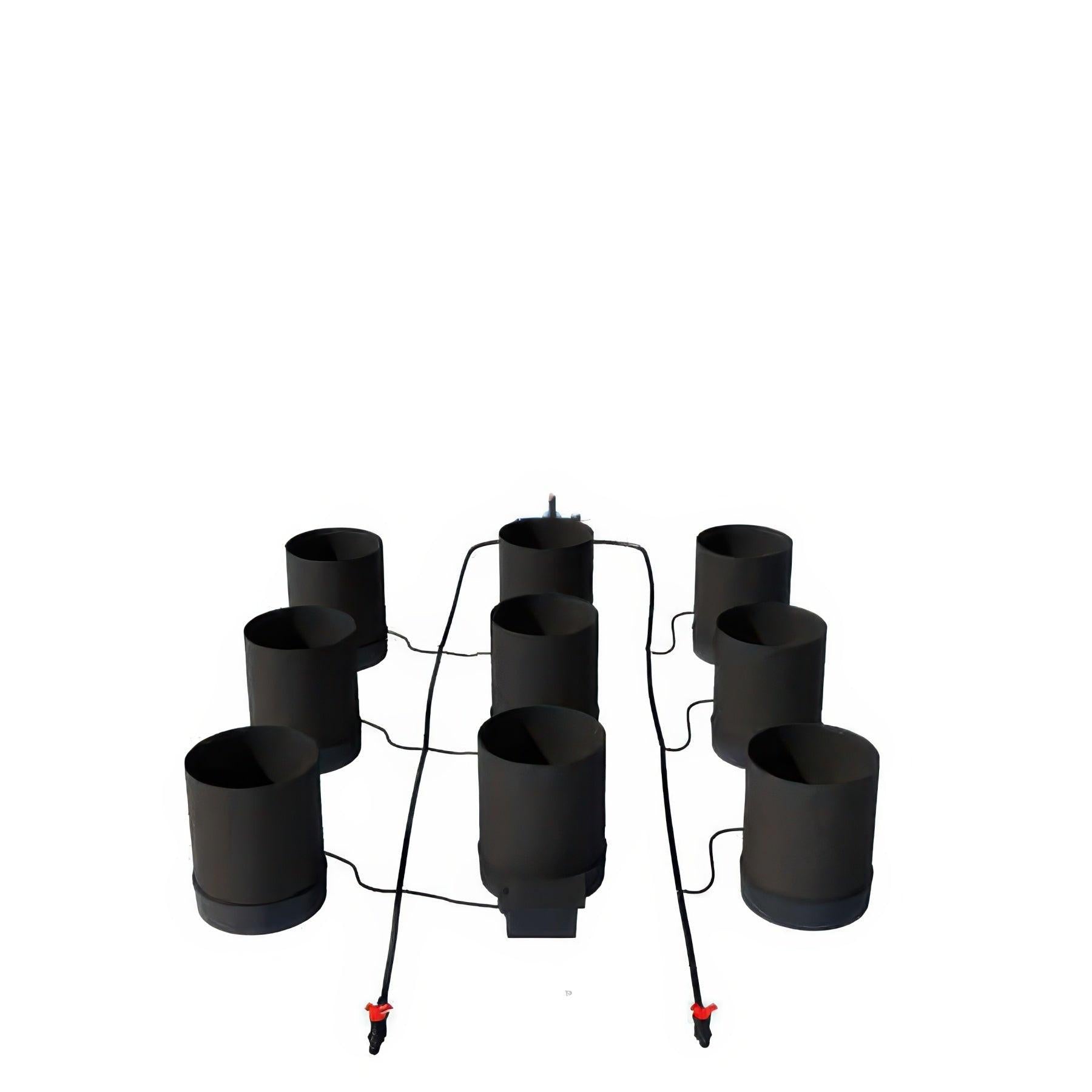 AutoPot 9 Pot GeoPot Watering System with 3 Gallon GeoPots, No Tank