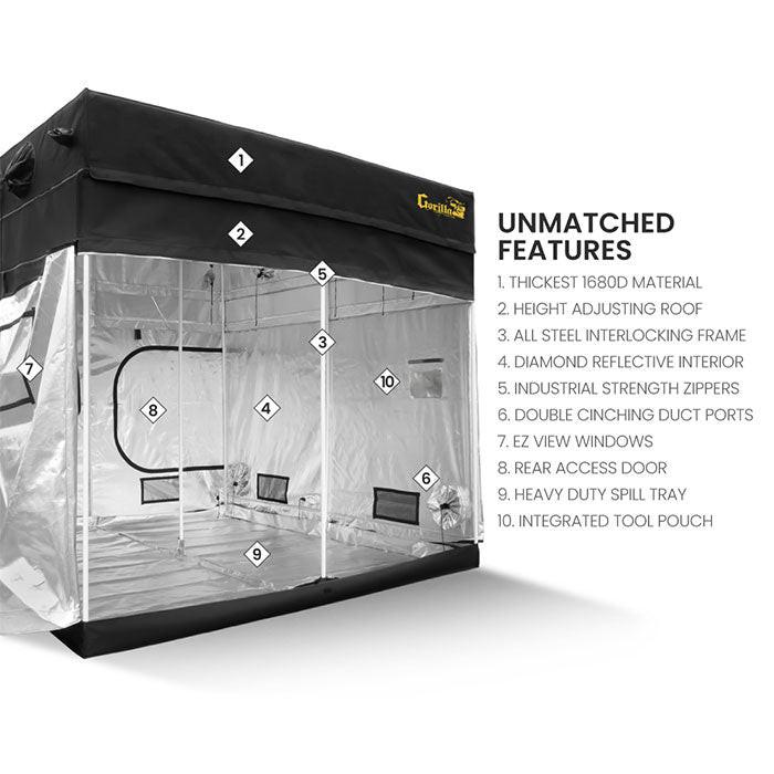 Gorilla Grow Tent 4' x 8'